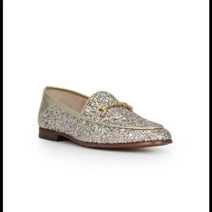 Sam Edelman Lorraine Gold and Glitter Bit Loafer